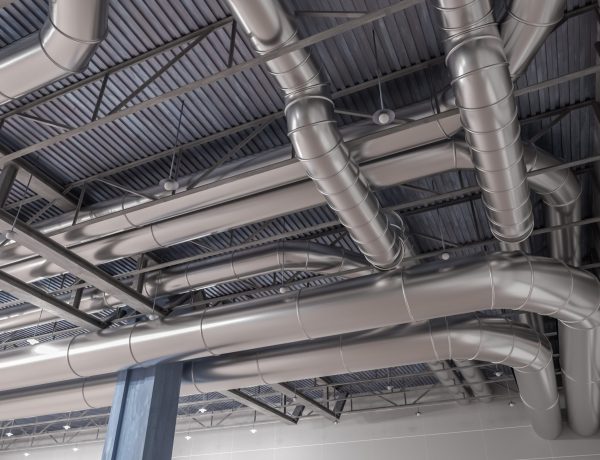 HVAC system and pipes
